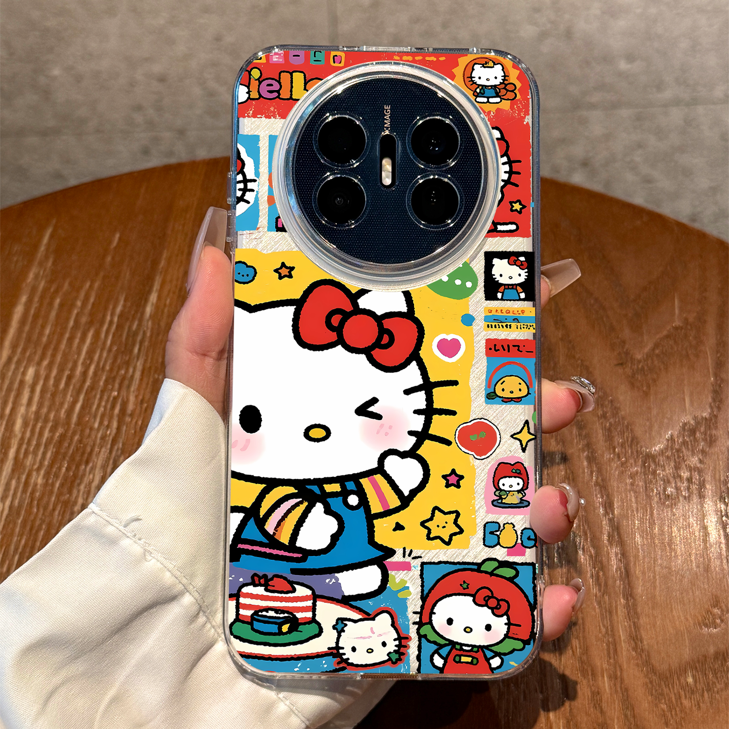 适用华为mate70air蛋糕kt猫外壳