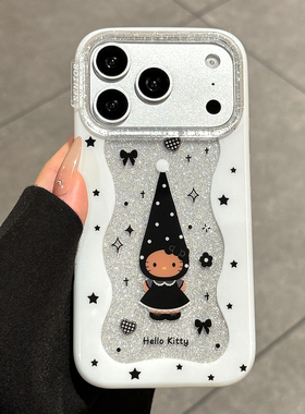 适用苹果17promax手机壳新款iphone17可爱17pro高级感16超好看15全包防摔14卡通hellokitty猫ip小众女款网红
