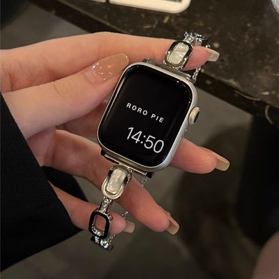 iWatchS9轻奢小香风金属表带