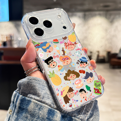 适用苹果17promax满屏蜡笔小新