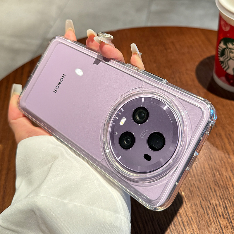 荣耀magic5系列小众透明手机壳