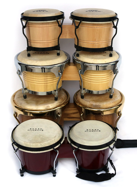 奥尔夫打击乐器 邦戈鼓 羊皮连体鼓 儿童/成人bongos