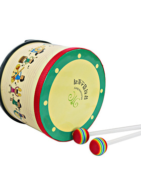 Orff world/奥尔夫天地 韩国鼓 儿童玩具手鼓 幼儿园游戏鼓