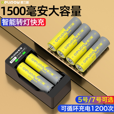 德力普5号可充电玩具遥控器电池