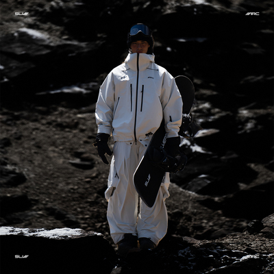 SILVERARC 滑雪服套装男款情侣单板美式宽松防水保暖滑雪衣裤女款