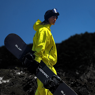 SILVERARC 滑雪服套装女款男款情侣单板美式宽松防水保暖滑雪衣裤