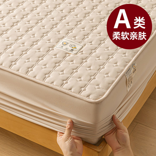 A类四季款抗菌防螨夹棉床笠
