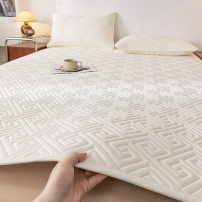 A类防滑夹棉抗菌床垫遮盖物软垫加厚垫子家用床褥垫被褥子四季