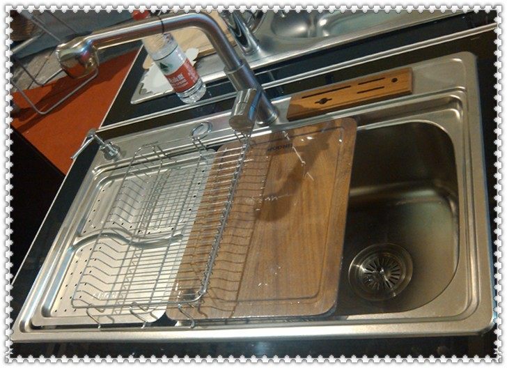 【正品特价】高尔丹groop  进口304#优质不锈钢水槽 单槽cn8865