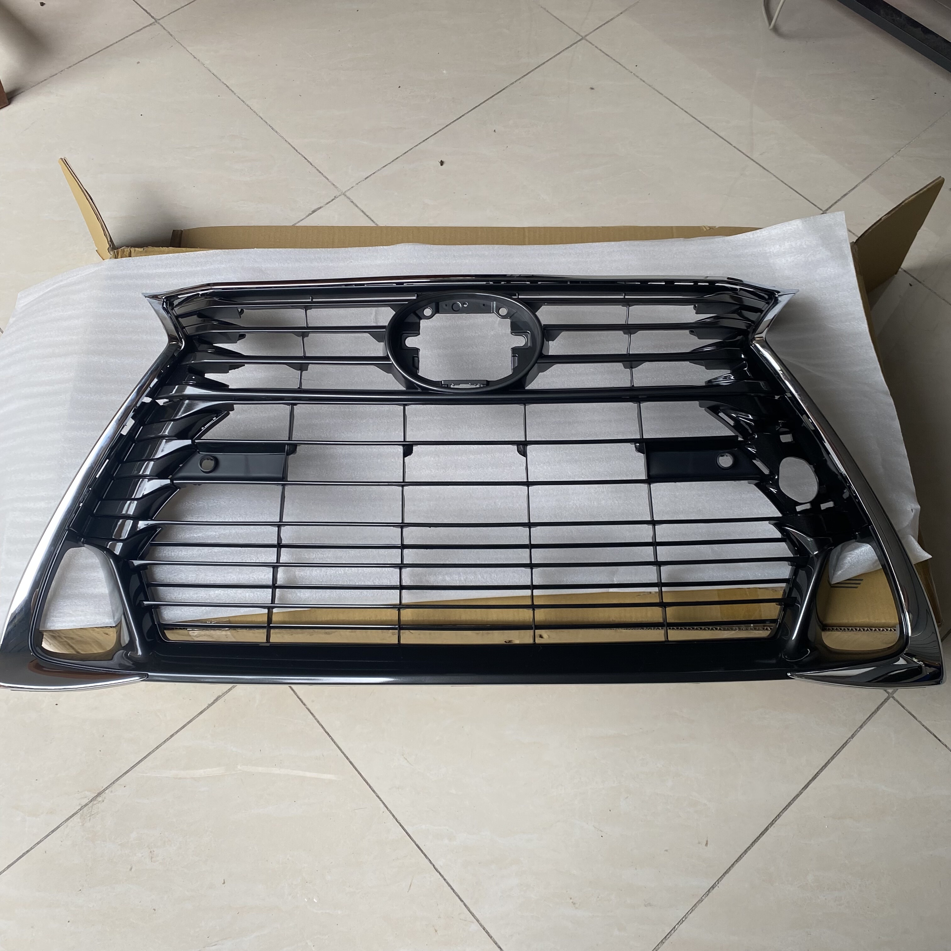 适用于凌志ES350雷克萨斯ES系中网前脸格栅前杠通风网下格栅总成