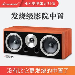 雅歌声发烧5寸中置音箱5.1家庭影院中置环绕音箱无源壁挂家用音响