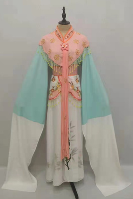 林妹妹花旦衣黛玉方亚芬版红楼梦新款花旦越剧戏曲服装黄梅戏水袖