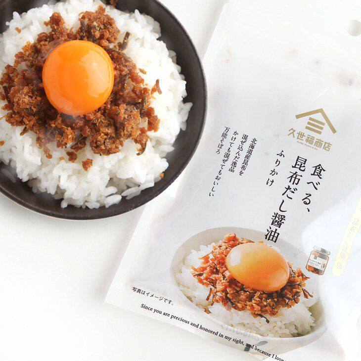 日本进口久世福商店大豆昆布鲣节颗粒酱油拌饭菜下饭菜速食调味品