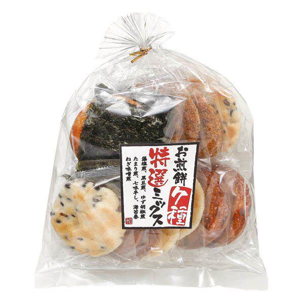 日本进口 成城石井 7种优选风味仙贝 黑豆盐胡椒海苔味增七味辛子