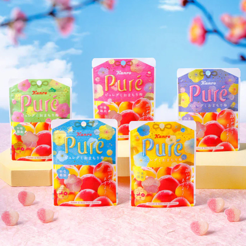 甘露日本进口心形糖果现货