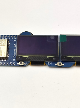 D-duino-32 II Dual Screen ESP32-WROOM-DA开发板双屏幕