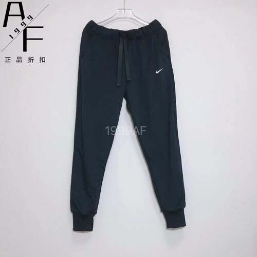 Nike/耐克 女子春秋毛圈加厚保暖休闲运动跑步长裤束脚裤CV7243