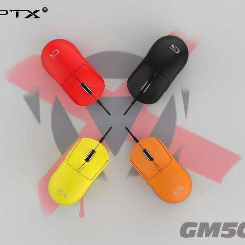 全新GPTX甲品GM500鼠标超轻二代同款有线usb网吧游戏