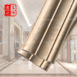 天然石线条 金碧辉煌米黄 石材大理石镜框门框门套线电视背景墙