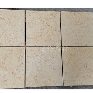 金碧米黄 天然大理石 板材 石材定做墙身地面石 装饰定制