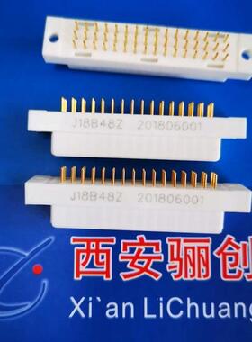 J18B矩形连接器J18B48Z 48芯插座接插件 骊创新品现货