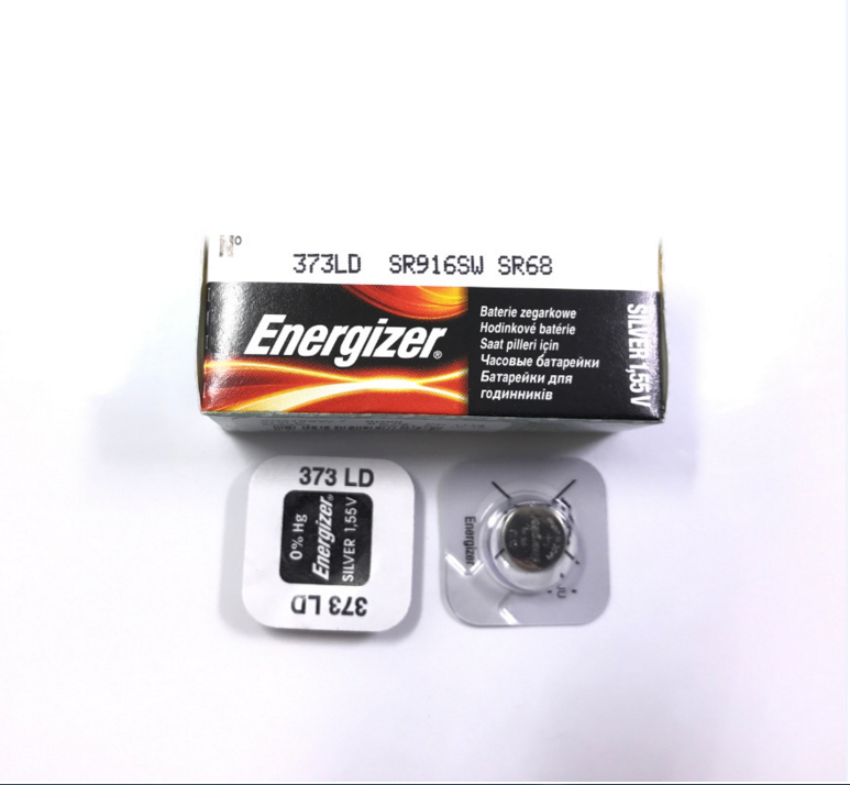 美国正品劲量Energizer 373 SR916SW 1.55V纽扣电池 手表电池