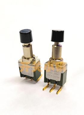 NKK日本原装进口复位按钮开关 MB-2011H 卧式正弯 插PCB板脚 镀金