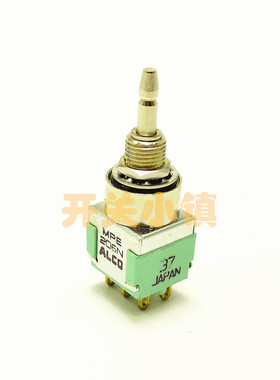 ALCOSWITCH美国原装进口12MM按钮开关 MPE-206N 防水按键 6脚镀金