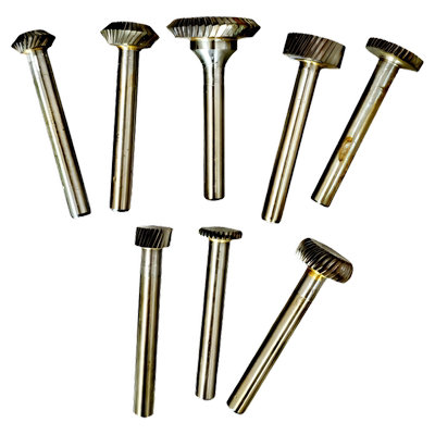 金鹰T型硬质合金旋转锉直角圆弧