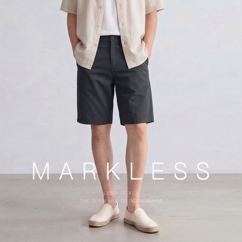 Markless休闲裤男士五分裤