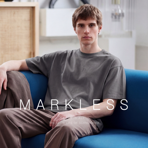 Markless7A抗菌t恤男防螨净味T