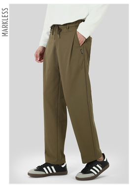 Markless高支高密休闲裤男 秋冬新款四季裤易打理锥形裤男士长裤