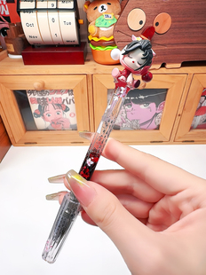咸咸手作泡泡玛特萌粒笔刀北京限定古风观沈醉坐姿sp手帐流沙笔刀