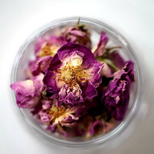 玫瑰花茶花冠茶25年头茬玫瑰 大马士革有机玫瑰花茶50g 无硫
