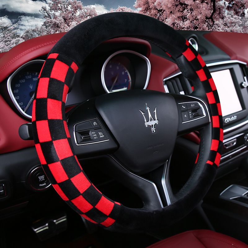 哈弗方向盘套冬季哈佛H6大狗F7赤兔M6plus初恋H2S毛绒F5H4第 三代