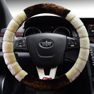 毛绒B50 X40 B30 B90 X80保暖把套 B70 一汽奔腾防滑方向盘套冬季