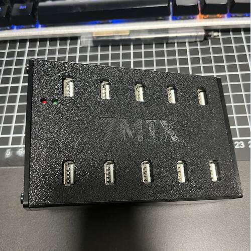 手机工作室矩阵多功能万能充电桩站桌面usb插头大功率10口充电集线器