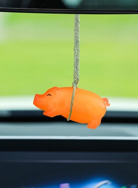 车载变色烤鸭挂件汽车内饰用品卡通高级感车挂件2025创意新款车挂