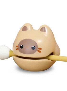 小木鱼网红可爱卡通摆件办公室桌面工位搞怪装饰情绪稳定创意礼物