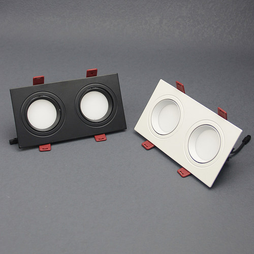 双头筒灯led嵌入式开孔10*20公分