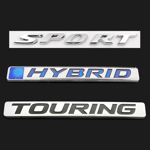 适用于本田十代雅阁思域飞度美版车标 TOURING英文标车尾标志侧标