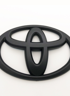 适用于丰田前后车标锐志凯美瑞皇冠威驰花冠汉兰达卡罗拉车标黑色