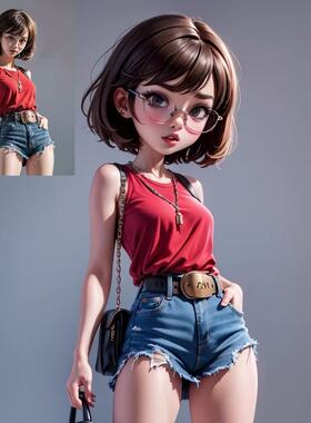 4137  WONG牛仔马甲（28229G)