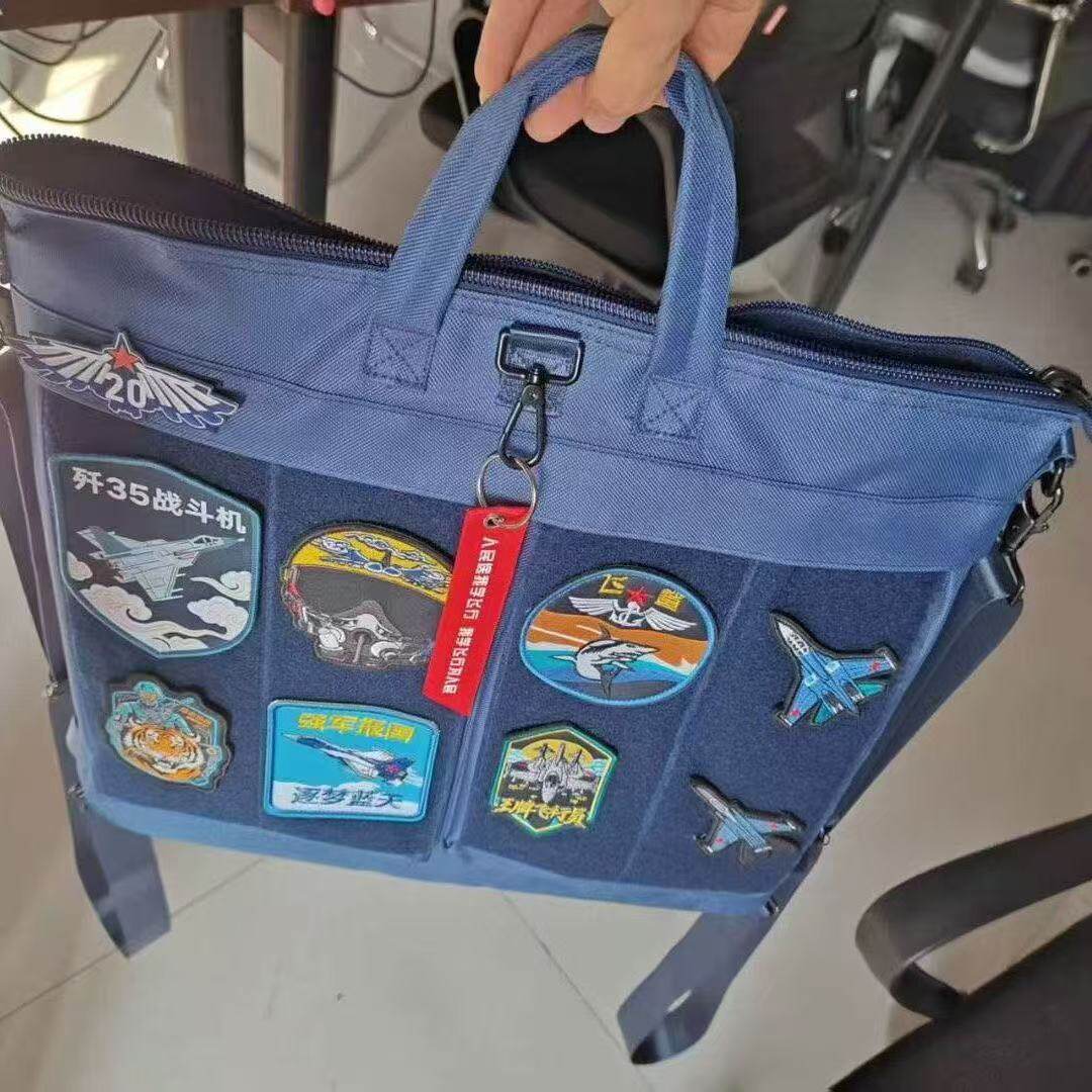 歼20头盔包长空飞行员手提包防水多口袋斜挎战术单肩拎包头盔背包