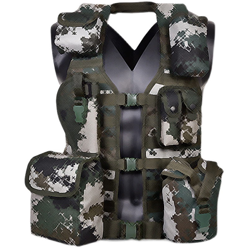 战术背心袋配件套装06携行装具11件套背心马甲水壶袋面具包战术