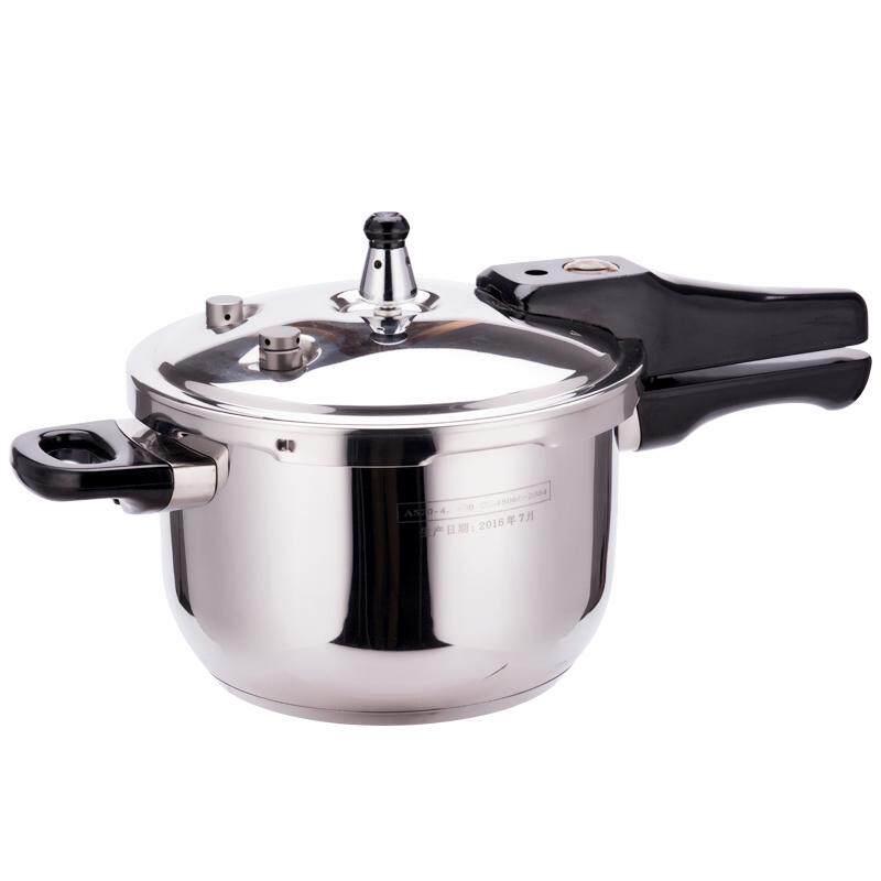 顺发304不锈钢u型迷尔压力锅32cm