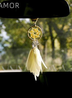 MIAMOR原创设计手作捕梦网汽车后视镜挂饰女生项链送男女生礼物