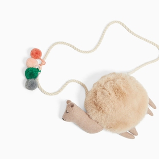 新款羊驼儿童包毛绒单肩包卡通公仔动物包可爱少女休闲玩偶小挎包