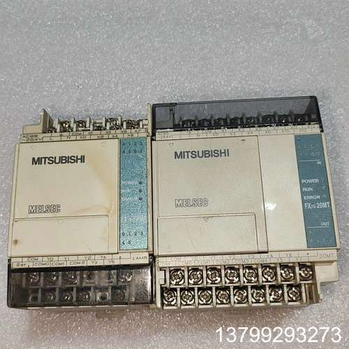 三菱PLC模块FX1S-20MT-001/1个，FⅩ1s-1