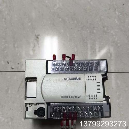 三菱PLC，型号FX2N-16MR-001，拆机件